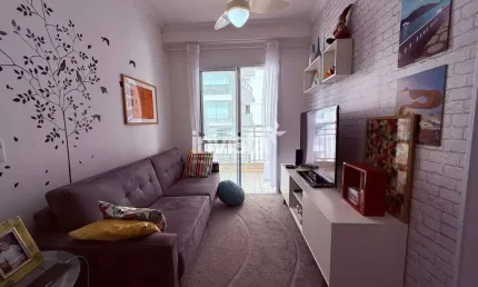 Apartamento com 2 quartos à venda no Marapé, Santos 