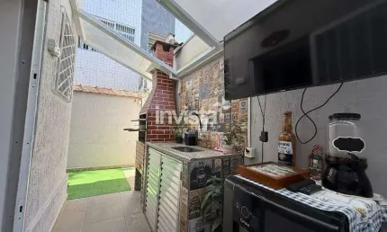 Casa com 2 quartos à venda no Marapé, Santos 