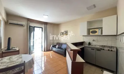 Apartamento com 1 quarto à venda no Gonzaga, Santos 