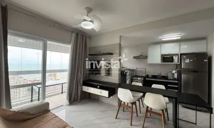 Apartamento com 2 quartos para alugar no Gonzaga, Santos 