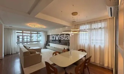 Apartamento com 3 quartos para alugar no Boqueirão, Santos 