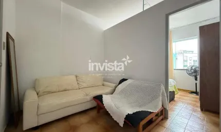 Apartamento mobiliado com vista total para o mar | josé menino – santos