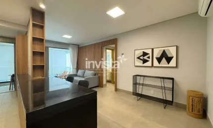 Apartamento com 2 quartos para alugar na Aparecida, Santos 