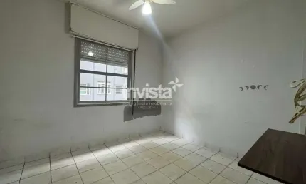 Apartamento com 1 quarto à venda no Embaré, Santos 