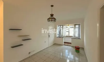 Apartamento com 2 quartos para alugar no Ponta da Praia, Santos 