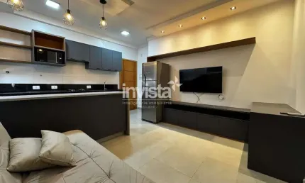 Apartamento com 1 quarto à venda no José Menino, Santos 
