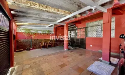 COMPRAR SOBRADO DE 4 QUARTOS NA VILA MATHIAS EM SANTOS