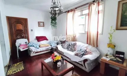 Comprar apartamento com 3 quartos na Marapé em Santos