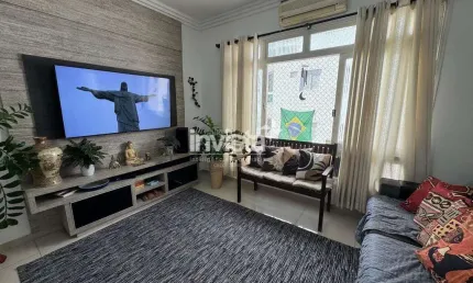 Apartamento com 2 quartos à venda no Aparecida, Santos 