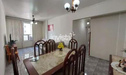 Apartamento com 2 quartos à venda no Pompéia, Santos 