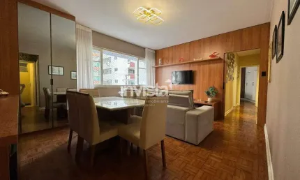 Apartamento com 2 quartos à venda no Gonzaga, Santos 