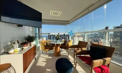 Apartamento com 3 quartos à venda no Gonzaga, Santos 