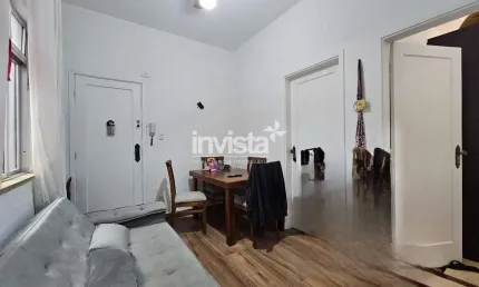 Apartamento com 2 quartos à venda no Embaré, Santos 