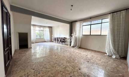 Casa com 4 quartos à venda no Embaré, Santos 
