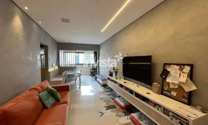 Apartamento com 2 quartos à venda na Vila Mathias, Santos 
