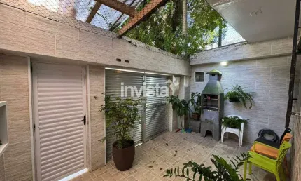 Casa com 3 quartos à venda no Ponta da Praia, Santos 