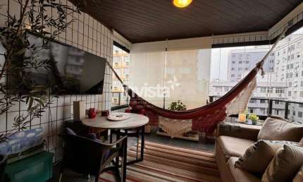 Apartamento com 3 quartos à venda no Aparecida, Santos 