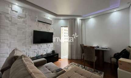 Apartamento com 1 quarto à venda no José Menino, Santos 