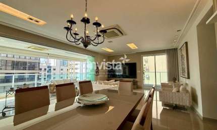 Apartamento com 4 quartos à venda no Embaré, Santos 