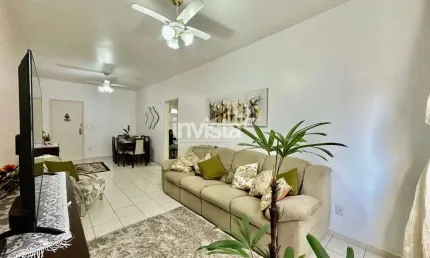 Apartamento com 2 quartos à venda no Estuário, Santos 