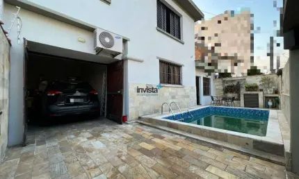 Casa com 3 quartos à venda no Embaré, Santos 