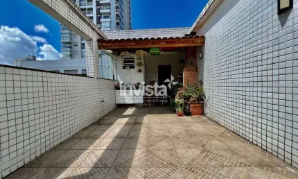 Casa com 3 quartos à venda no Embaré, Santos 