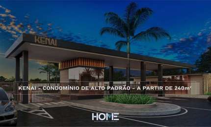 KENAI - Entre o mar e a cidade, fique com os dois. LOTES DE 240 A 450M²