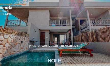 HVAR - Casa duplex com 3 suítes, Piscina Privativa - na Praia do Marceneiro