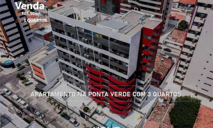 Edifício Monalisa – Apartamento com 3 Quartos, 105,50m², Nascente