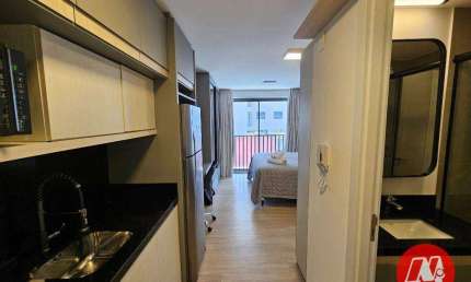 Studio com 1 dormitório para alugar, 24 m² - Auxiliadora - Porto Alegre/RS
