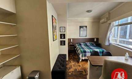 Studio com 1 dormitório, 31 m² - venda por R$ 295.000,00 ou aluguel por R$ 2.645,00/mês - Centro Histórico - Porto Alegre/RS