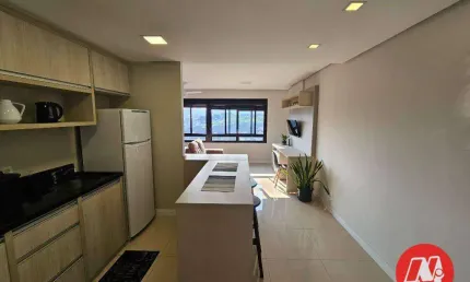 Loft com 1 dormitório para alugar, 35 m² por r$ 3.422,00/mês - jardim botânico - porto alegre/rs