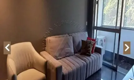 Apartamento para venda em santana de parnaíba, alphaville, 3 dormitórios, 1 suíte, 4 banheiros, 2 vagas