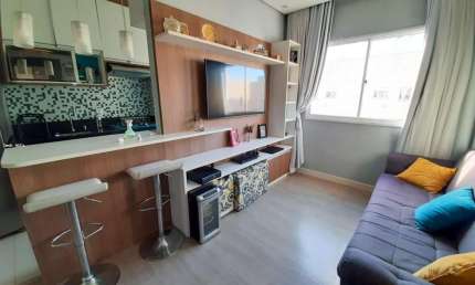 Apartamento para Venda em Barueri, Centro, 2 dormitórios, 1 banheiro, 1 vaga