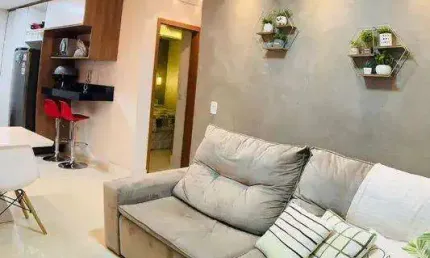 Apartamento para venda em sorocaba, caguassu, 2 dormitórios, 1 banheiro, 1 vaga