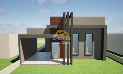 RESIDÊNCIA EM CONSTRUÇÃO PRÓXIMO AO MAR - JARDIM DO ÉDEN