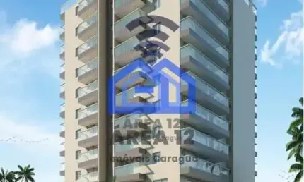Lindíssimo apartamento à venda na praia do Massaguaçu - 3 dormitórios, sendo 1 suíte, sala com vara