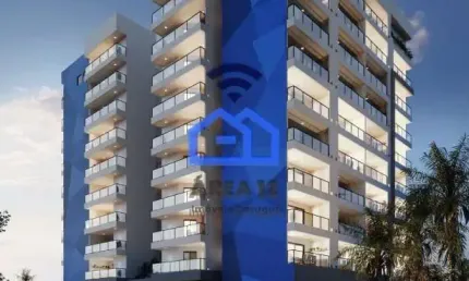 Apartamentos com unidades de 39m² no bairro Praia das Palmeiras - quarto, sala, cozinha - Caraguata