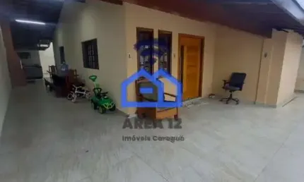 Casa à venda no Getuba com 3 dormitórios, em um excelente terreno e com um ótimo acabamento, em Car
