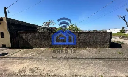 Terreno à Venda no bairro do Getuba - belo terreno de esquina, murado, aterrado, com calçada - um ó