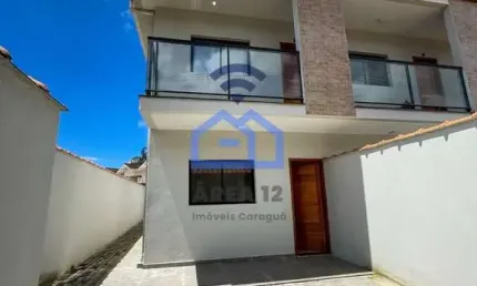 Casa à venda no bairro martim de sá em caraguatatuba, sp - recém construída, ótima oportunidade de