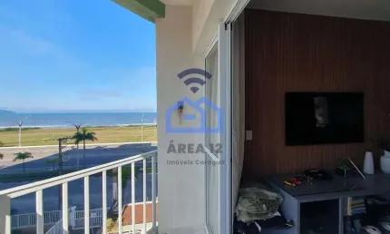 Apartamento com vista para o mar à venda no bairro Jardim Aruan em Caraguatatuba, SP - com 2 dormit
