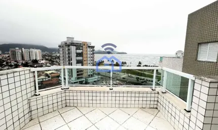 Cobertura à Venda no bairro do Indaiá em Caraguatatuba, SP - 123m², com 3 dormitórios, sendo 2 suít