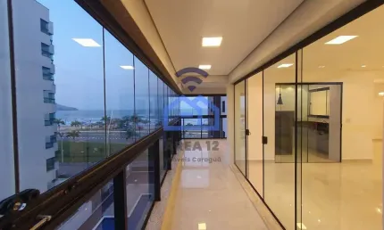 Lindo apartamento vista-mar à venda no bairro Jardim Aruan em Caraguatatuba, SP - 3 dormitórios, se