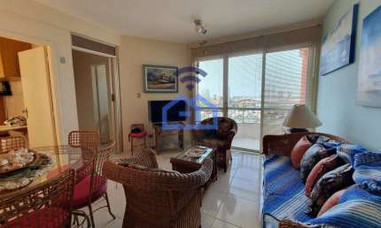 Apartamento mobiliado para locação no bairro do Aruan em Caraguatatuba, SP - 75m², com 2 dormitório