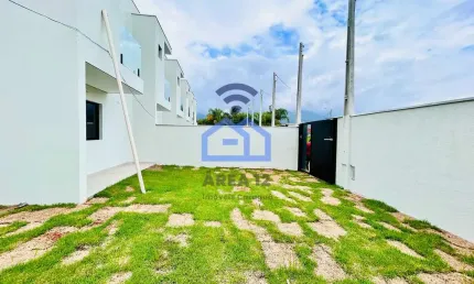 Oportunidade: Sobrado Novo no bairro do Tarumã em Caraguatatuba - Quintal amplo e 2 suítes com clos