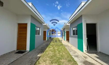 Casa em condomínio à venda no bairro do golfinho em caraguatatuba, sp - aceita financiamento bancár