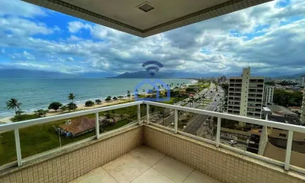 Apartamento frente-mar de alto padrão à venda no Centro de Caraguatatuba, SP - Venha morar com excl