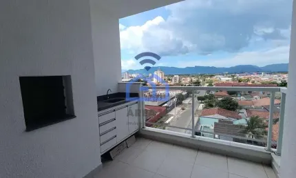 Apartamento à venda em ótima localização no bairro Indaiá em Caraguatatuba, SP - com 67m², 02 dormi