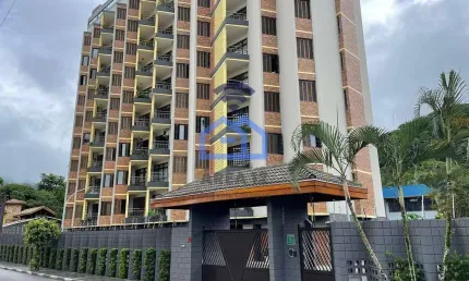 Apartamento à venda no bairro do Massaguaçu em Caraguatatuba, SP - Vista para o mar e lazer complet